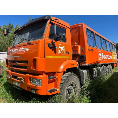 НЕФАЗ 4208* на шасси КамАЗ 43118 6x6 Вахтовый автобус 4208-34 (31 мест) НЕФАЗ 4208* на шасси КамАЗ 43118 6x6 Вахтовый автобус 4208-34 (31 мест)