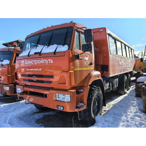 НЕФАЗ 4208* на шасси КамАЗ 43118 6x6 Вахтовый автобус 4208-34 (31 мест) НЕФАЗ 4208* на шасси КамАЗ 43118 6x6 Вахтовый автобус 4208-34 (31 мест)