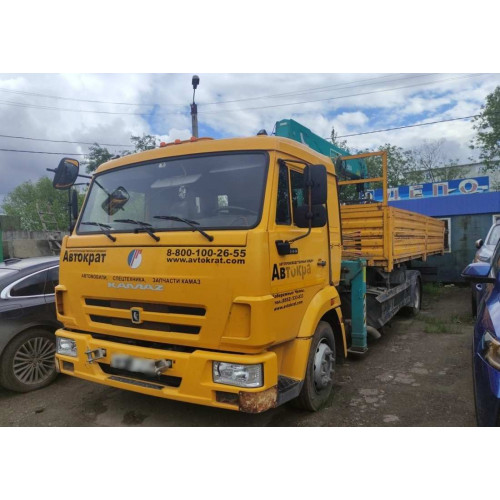 ЗАВОД АСАВТО 3382* на шасси КамАЗ 4308 4x2 Бортовой с КМУ 338201