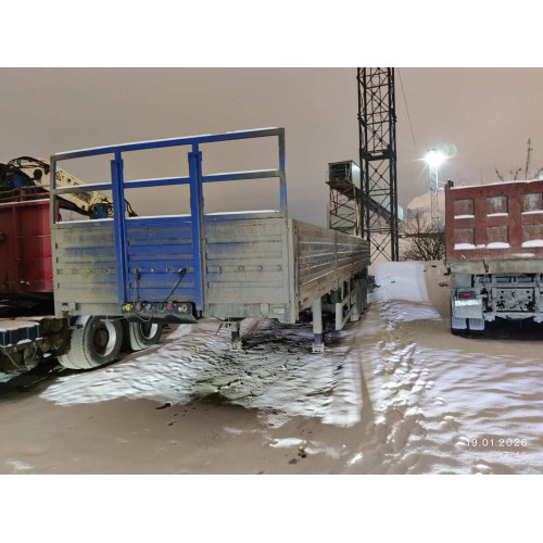 Туймазинский завод автобетоновозов 5885* Полуприцеп бортовой 588513