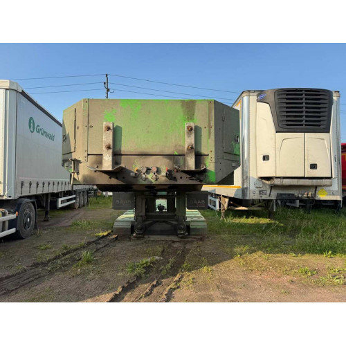 ПКФ СААБ 9893* Полуприцеп тяжеловоз 3 оси 9893-0000040-05 (Раздвижной)