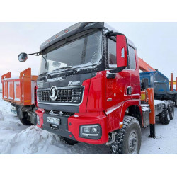 ТКТД 5347* на шасси Shacman SX4258 6x6 Седельный тягач с КМУ 5347А3S6 с КМУ HANGIL 1235
