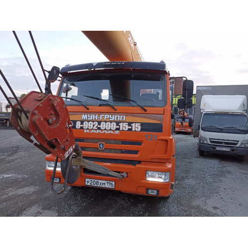 Клинцовский автокрановый завод (КАЗ) КС-55713* на шасси КамАЗ 65115 6x4 Автокран КС-55713-1К-4 Клинцовский автокрановый завод (КАЗ) (Дизельный, 11,8 л, 300 л.с., МТ)
