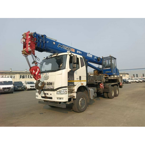 FAW J6 6x6 Автокран КС-55713-9К-4 (Дизельный, 11.1 л, 420 л.с. МТ)