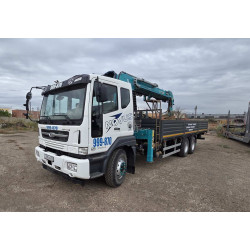 АвтоСтар 6858* на шасси Daewoo NOVUS 6x4 Бортовой с БКУ 685802 с КМУ HKTC HLC-8026A