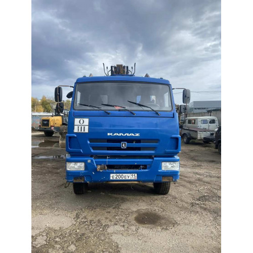 КамАЗ 65111 6x6 Ломовоз с КМУ 7078M6-10 (Дизельный, 11.8 л, 300 л.с. МТ)