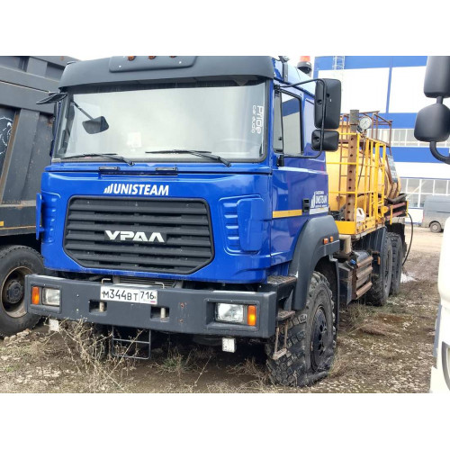 ЗАВОД ПАРОВЫХ УСТАНОВОК ЮНИСТИМ АКОС на шасси Ural 4320 6x6 Установка насосная для кислотной обработки скважин АКОС на шасси Ural 4320 6x6 Установка насосная для кислотной обработки скважин