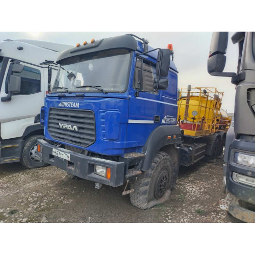 ЗАВОД ПАРОВЫХ УСТАНОВОК ЮНИСТИМ АКОС на шасси Ural 4320 6x6 Установка насосная для кислотной обработки скважин АКОС на шасси Ural 4320 6x6 Установка насосная для кислотной обработки скважин
