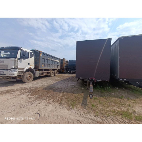 Камский завод Трансмаш 870610 Прицеп шторно-бортовой 870610