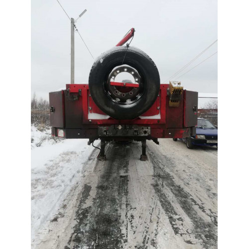 Тверьстроймаш 9939* Полуприцеп тяжеловоз 4 оси 993941-0022 (Раздвижной)