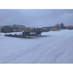 Спецприцеп 9942* Полуприцеп тяжеловоз 3 оси 9942L4 (Раздвижной)