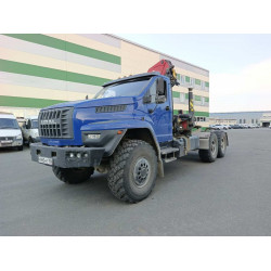 Ural NEXT 4320 6x6 Седельный тягач с КМУ SM03-04N (Дизельный, 6,7 л, 273 л.с., МТ)