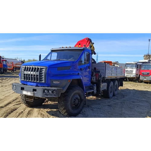 ЗАВОД СПЕЦМАШ SM04* на шасси Ural NEXT 4320 6x6 Бортовой с КМУ SM04-02N с КМУ  INMAN IM320