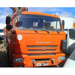 КАМАЗ 65115 6x4 Бортовой с КМУ