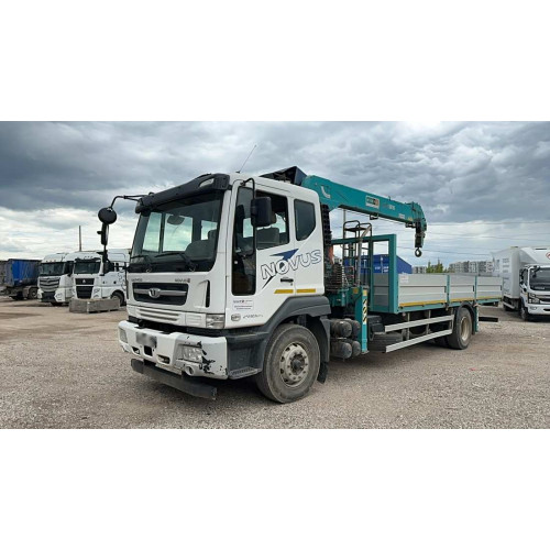 СПМ Авто 73275* Daewoo NOVUS 4x2 Бортовой с КМУ 732759 с КМУ HYUNDAI HKTC 8016