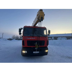 МАЗ 6312 6x4 Бортовой с КМУ 741302 (Дизельный, 11,6 л, 423 л.с., МТ)