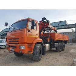 КАМАЗ 43118 6x6 Бортовой с КМУ 43118 6x6 Бортовой с КМУ