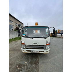 JAC N90 Бортовой с КМУ 6046J2 (Дизельный, 3,8 л, 152 л.с., МТ)