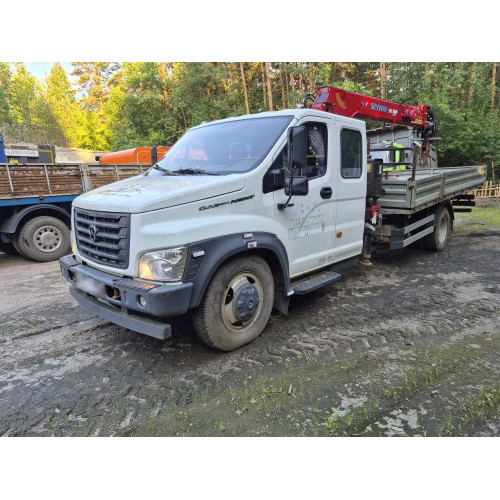 Нижегородский Автомобильный Завод 1992* на шасси GAZ GAZON NEXT 4x2 Бортовой с КМУ 1992W2 с КМУ SKYWAY SK508 (двойная кабина) Нижегородский Автомобильный Завод 1992* на шасси GAZ GAZON NEXT 4x2 Бортовой с КМУ 1992W2 с КМУ SKYWAY SK508 (двойная кабина)