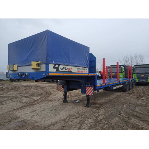 ЧМЗАП 99064* Полуприцеп тяжеловоз 3 оси 99064* Полуприцеп тяжеловоз 3 оси