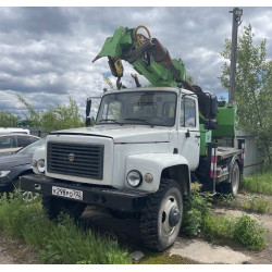 Чайка-Сервис 2784* на шасси GAZ 3308 4x4 Бортовой с КМУ 2784* на шасси GAZ 3308 4x4 Бортовой c КМУ