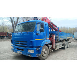 КАМАЗ 65117 6x4 Бортовой с КМУ 65117 6x4 Бортовой с КМУ