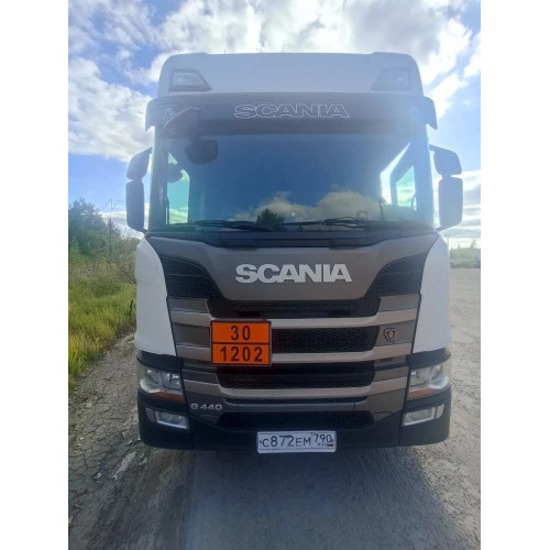 Scania G 4x2 Седельный тягач G440A4X2NA (Дизельный, 12,7 л, 441 л.с., МТ) Scania G 4x2 Седельный тягач G440A4X2NA (Дизельный, 12,7 л, 441 л.с., МТ)