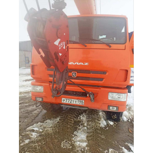 Галичский автокрановый завод (ГАКЗ) КС-55713* на шасси КамАЗ 43118 6x6 Автокран КС-55713-5В-1 (Дизельный, 11,8 л, 300 л.с., МТ)